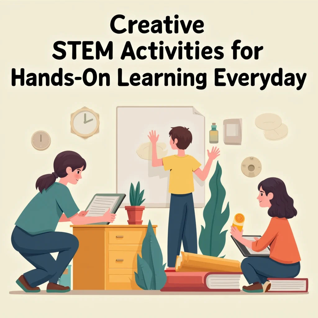 Creative STEM Activities - Creative STEM Activities for Hands-On Learning Everyday