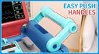 STEM toy medical kit with easy push handles and colorful monitor display for kids