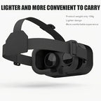 Lightweight black VR headset with adjustable straps, tech gadget for immersive experiences